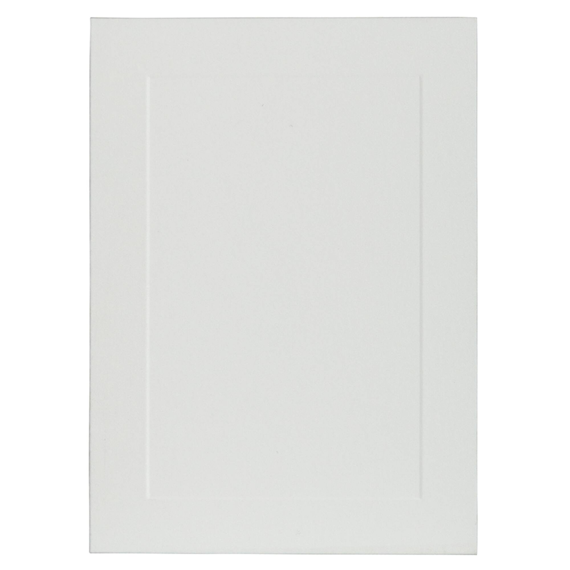 JAM Paper 3.5" x 4.875" Strathmore Bright White Wove Panel Blank Foldover Cards